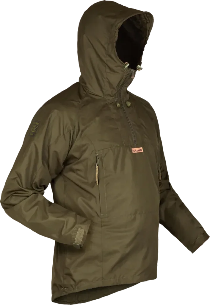 Paramo Fuera Windproof Smock Classic Moss Angled