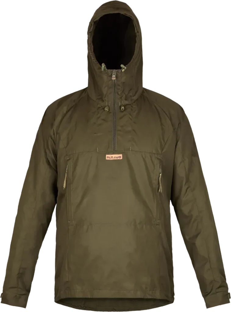 Paramo Fuera Windproof Smock Classic Moss Front