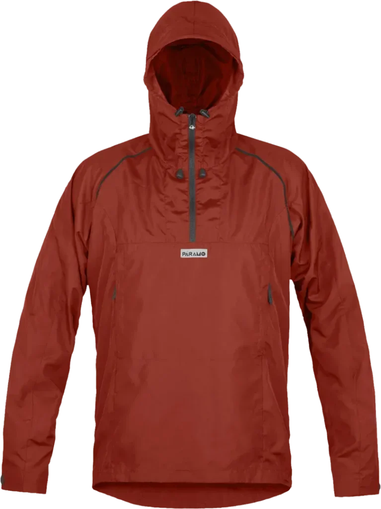 Paramo Fuera Windproof Smock Classic Outback Red Front