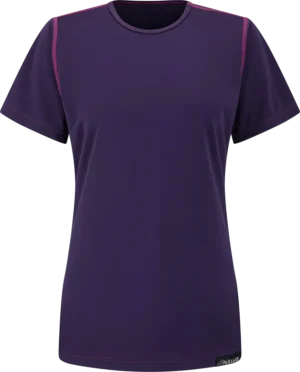 W Cambia Tshirt Elderberry Front