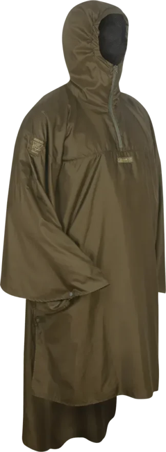 Waterproof Outdoor Photography Poncho Moss Angled