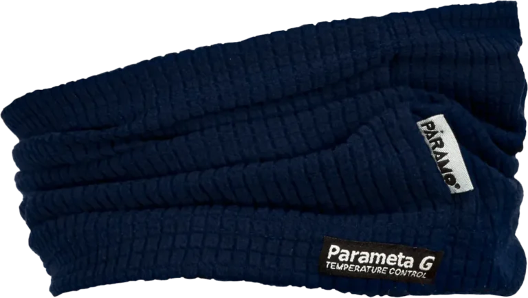 Winter Fleece Buff Grid Neck Warmer Midnight