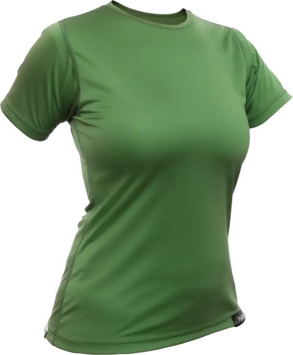 Womens Cambia Ls Zip Neck Fir Angled 1080px