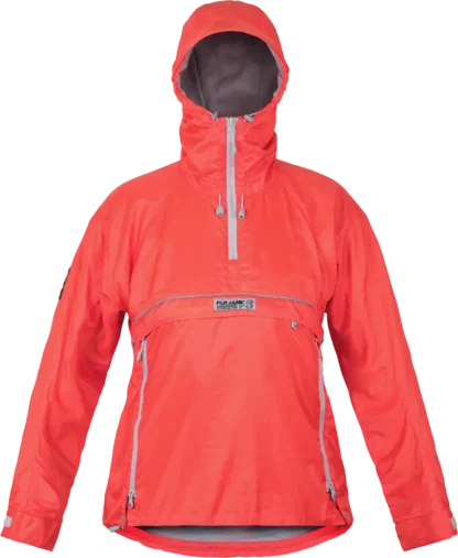 Womens Hiking Smock Paramo Velez Adventure Light Smock in Hot Coral Front