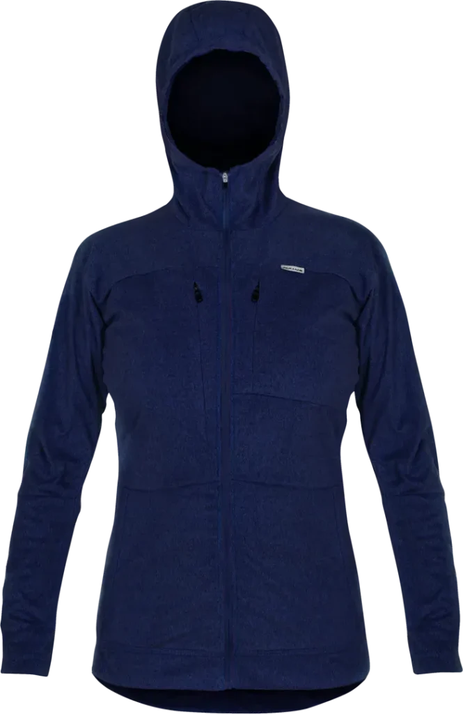 Womens Ventura Fleece Midnight Windproof Fleece Front