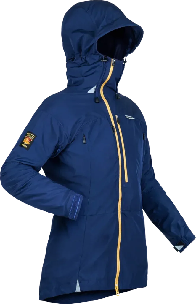 Womens Ventura Windproof Jacket Midnight Womens Windproof Jacket Angled