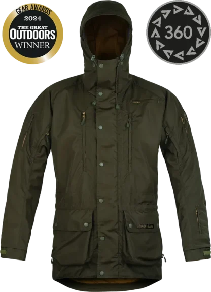 Mens Halkon 360 Jacket Moss Front 1080 Tgo Winner V1