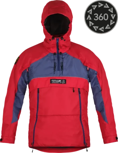 U Aspira Smock Fire Indigo Front Logo