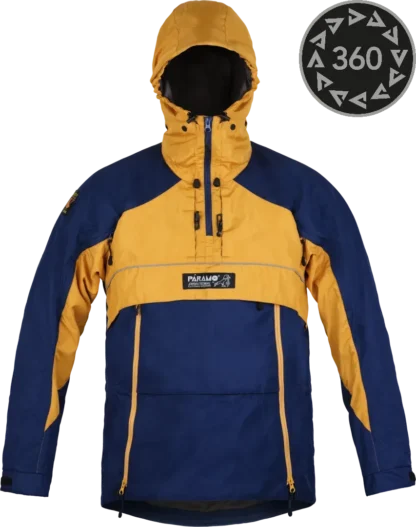 U Aspira Smock Midnight Gold Front Logo