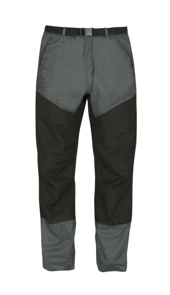 Mens Velez Adventure Trousers Rock Black Front V2