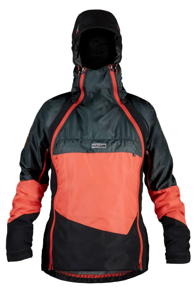 Womens Velez Evolution Hybrid Smock Hot Coral Steel Black Front V2