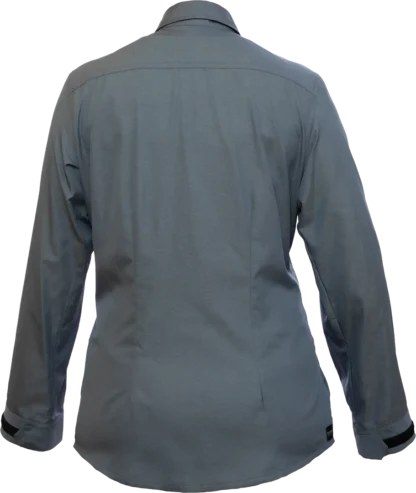 Womens Katmai Ls Shirt Indigo Blue Back 1080px