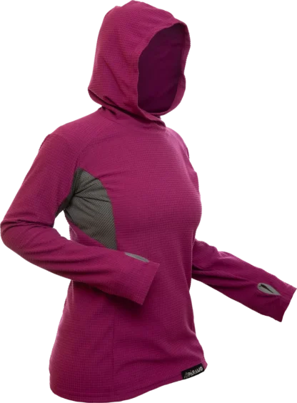 Womens Velez Grid Foxglove Rock Grey Angled 1080px