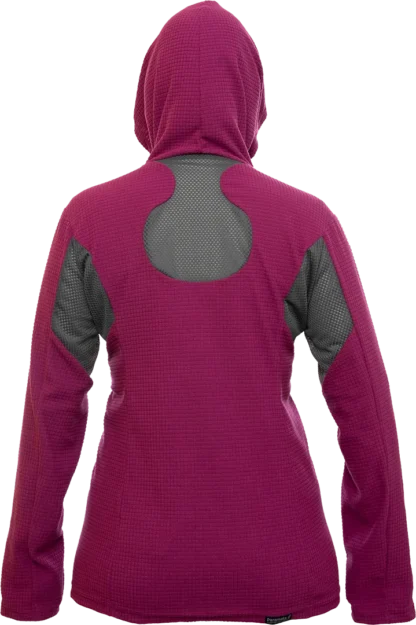 Womens Velez Grid Foxglove Rock Grey Back 1080px