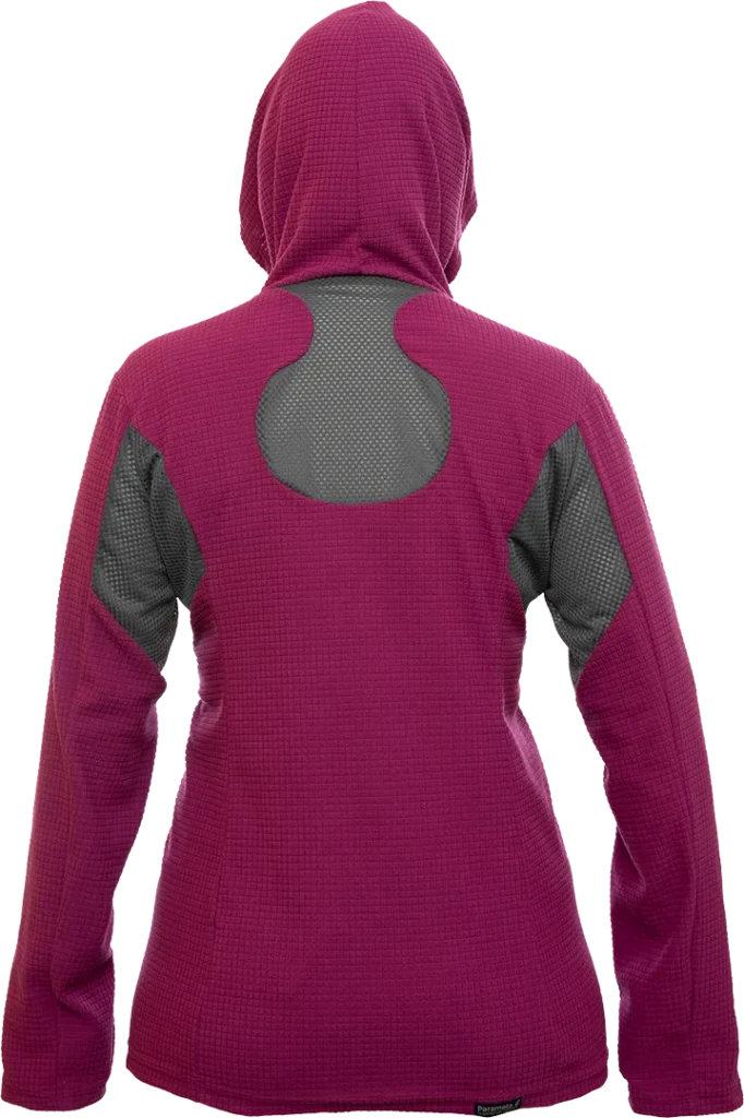 Womens Velez Grid Foxglove Rock Grey Back 1080px