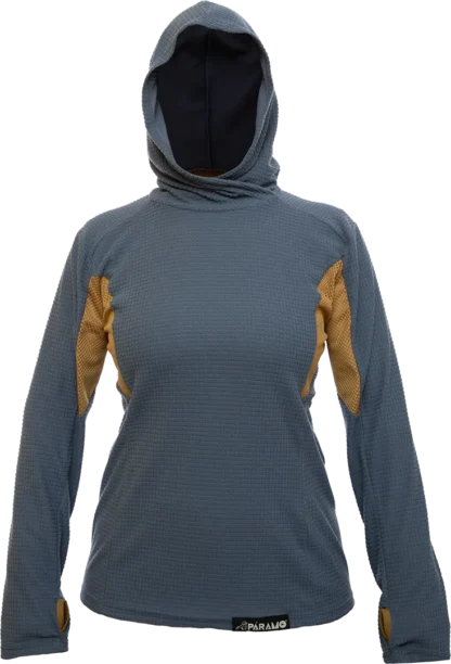 Womens Velez Grid Indigo Cumin Front 1080px