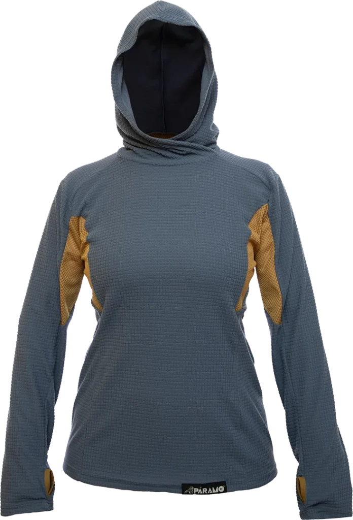 Womens Velez Grid Indigo Cumin Front 1080px