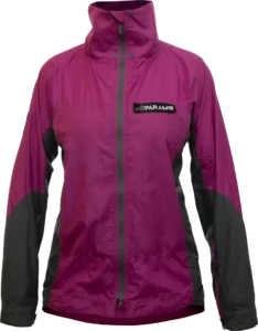 Womens Velez Windproof Foxglove Rock Grey Front 1080px