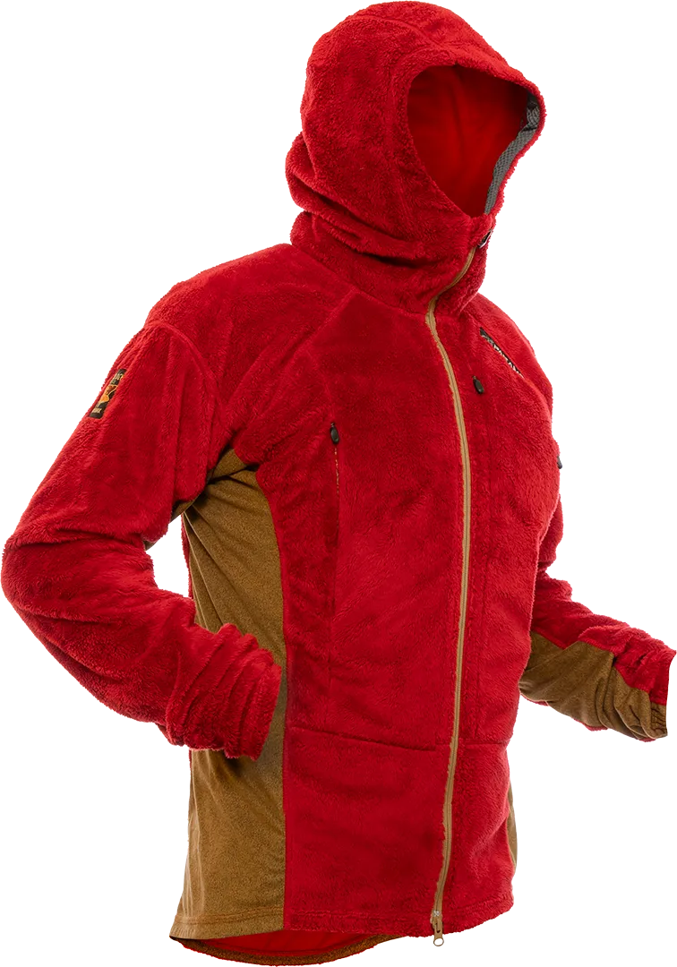 Mens Enduro Plus Fleece Fire Cumin Angled