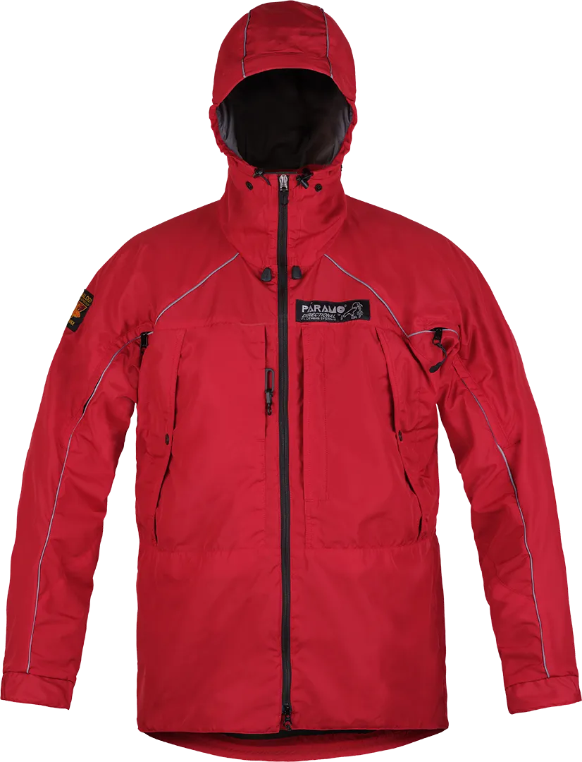Unisex Aspira Jacket Fire Front