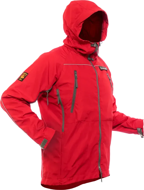 Unisex Fuera Ascent Jacket Fire Angled