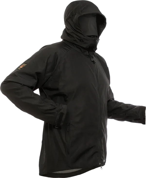 Mens Caminata Jacket Black Angled