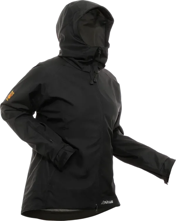 Womens Caminata Jacket Black Angled
