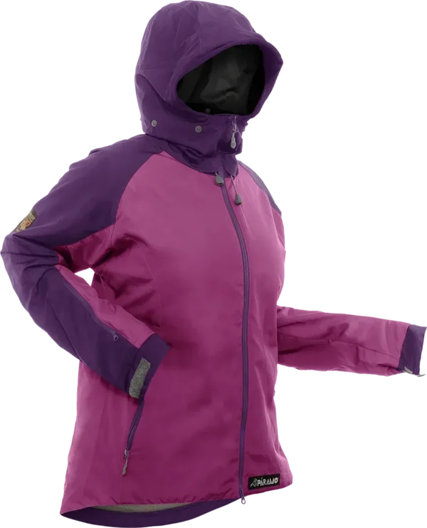 Womens Caminata Jacket Foxglove Elderberry Angled