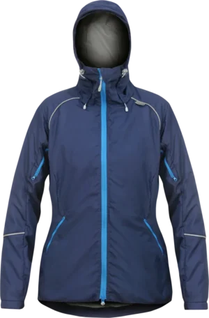 Womens Andina Jacket Midnight Waterproof Hiking Jacket Front