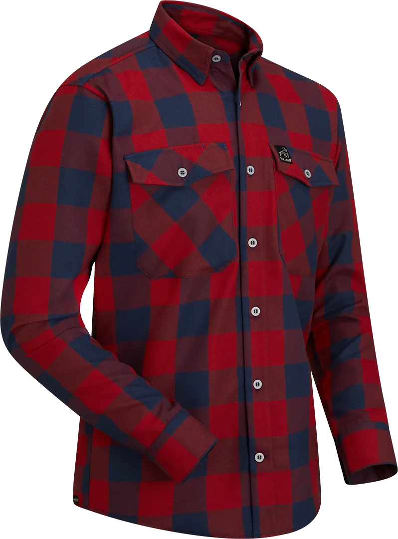 M Katla Shirt Fire Buffalo Front Angled
