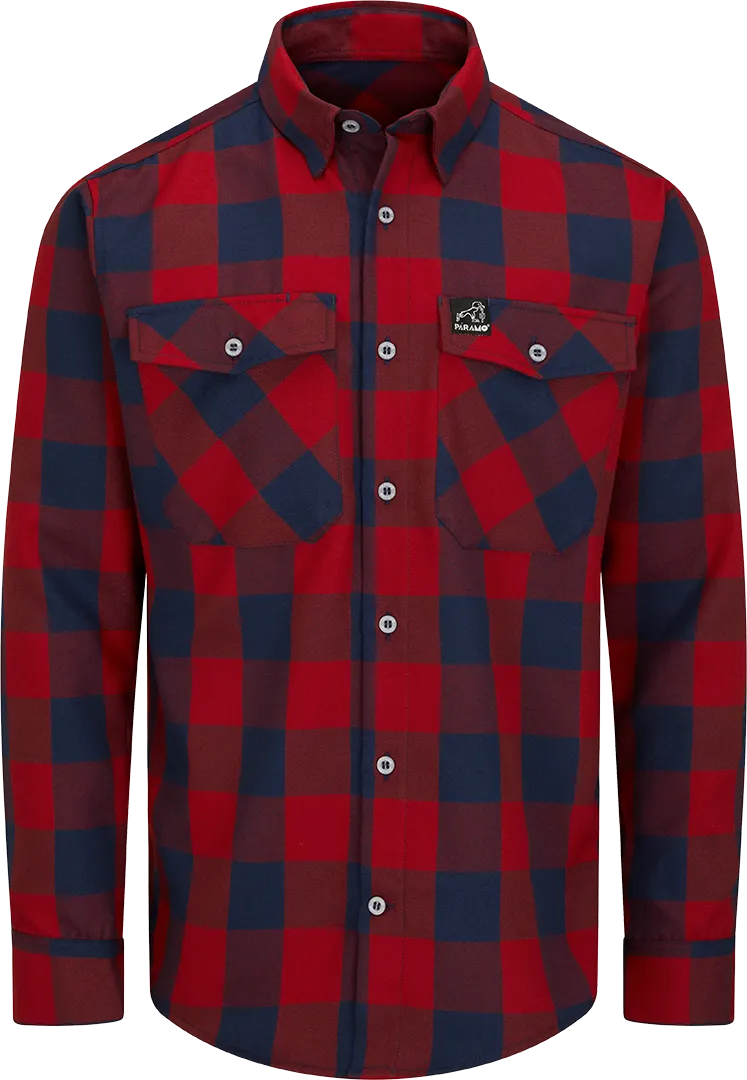 M Katla Shirt Fire Buffalo Front