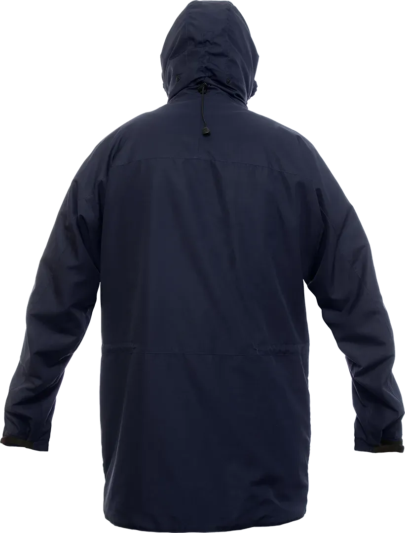 Mens Cascada Waterproof Jacket Midnight Back