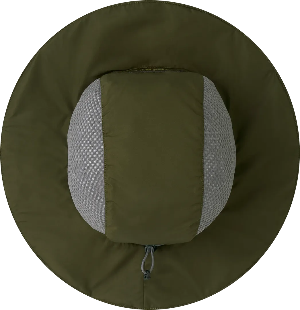 U Summer Hat Green Overhead