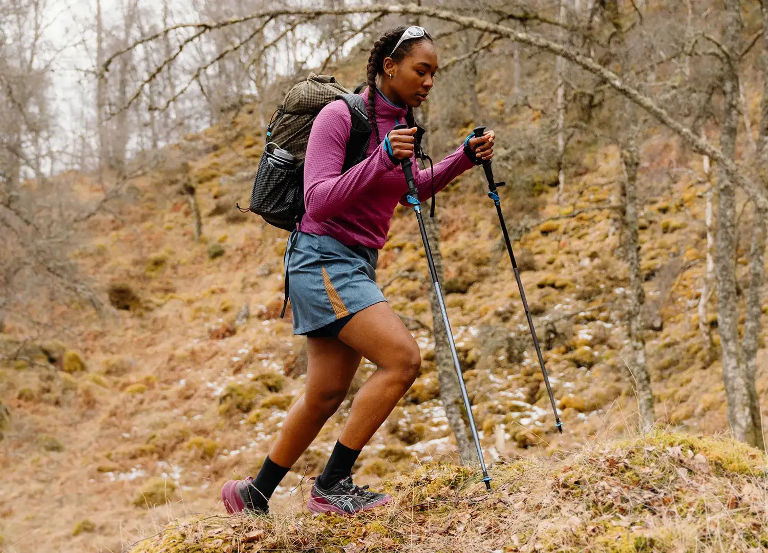 Women Wearing Womens Velez Skort Hiking